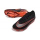 Nike Mercurial Vapor 16 Elite FG Botas de Fútbol Negro Rojo