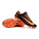 Botas de fútbol Nike Mercurial Vapor 11 FG para Hombre Naranja Negro