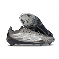 Botas Adidas Predator 26 Elite Low FG Gris Plateada