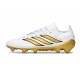 Botas Adidas Predator 26 Elite Low FG Blanco Dorado