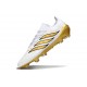 Botas Adidas Predator 26 Elite Low FG Blanco Dorado