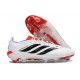 Botas Adidas Predator 26 Elite Low FG Blanco Negro Rojo