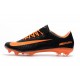 Botas de fútbol Nike Mercurial Vapor 11 FG para Hombre Naranja Negro