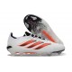 Botas Adidas Predator 26 Elite Low FG Blanco Rojo Negro