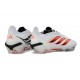 Botas Adidas Predator 26 Elite Low FG Blanco Rojo Negro