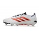 Botas Adidas Predator 26 Elite Low FG Blanco Rojo Negro