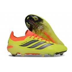 Botas Adidas Predator 26 Elite Low FG Amarillo Rojo Negro