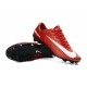Nuevo Botas de fútbol Nike Mercurial Vapor 11 FG Rojo Blanco