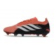 Zapatos de Fútbol Adidas Predator Elite FG Naranja Blanco Negro