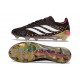 Zapatos de Fútbol Adidas Predator Elite FG Negro Dorado Blanco