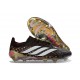 Zapatos de Fútbol Adidas Predator Elite FG Negro Dorado Blanco