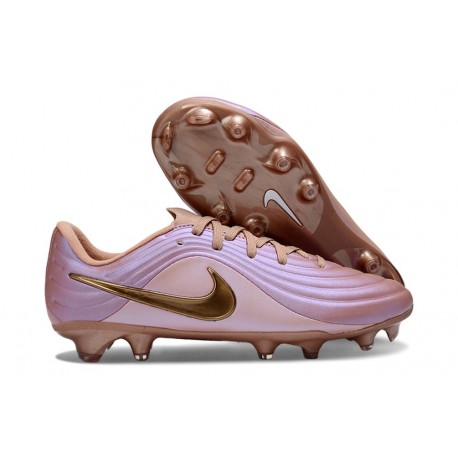 Nike Tiempo Maestro Elite FG Bronce Rojo Mtlc Dorado Rosa Mtlc