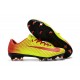 Nuevo Zapatillas de fútbol - Nike Mercurial Vapor XI FG Amarillo Rojo