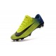 Nuevo Zapatillas de fútbol - Nike Mercurial Vapor XI FG Amarillo Negro Azul