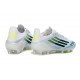 Tacos de Futbol adidas F50 Elite FG Blanco Azul Negro
