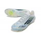 Tacos de Futbol adidas F50 Elite FG Blanco Azul Negro