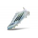 Tacos de Futbol adidas F50 Elite FG Blanco Azul Negro
