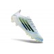 Tacos de Futbol adidas F50 Elite FG Blanco Azul Negro