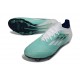 Tacos de Futbol adidas F50 Elite FG Verde Blanco Plateada