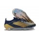 Tacos de Futbol adidas F50 Elite FG Negro Dorada