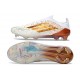 Tacos de Futbol adidas F50 Elite FG Blanco Dorada