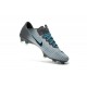 Nuevo Zapatillas de fútbol - Nike Mercurial Vapor XI FG Gris Negro Azul