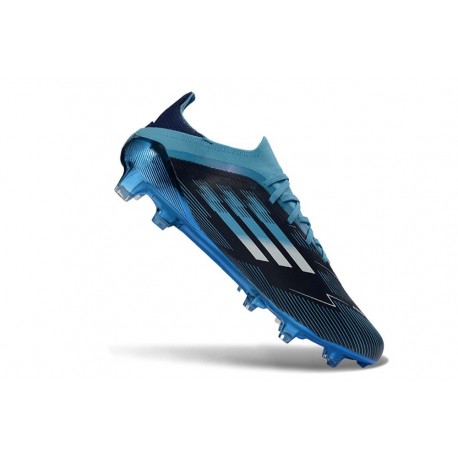 Tacos de Futbol adidas F50 Elite FG Negro Azul