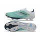 Zapatos de Fútbol adidas F50 + FG Verde Plateada