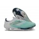 Zapatos de Fútbol adidas F50 + FG Verde Plateada