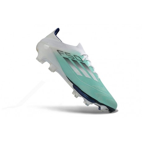 Zapatos de Fútbol adidas F50 + FG Verde Plateada
