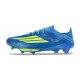 Zapatos de Fútbol adidas F50 + FG Azul Amarillo