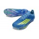 Zapatos de Fútbol adidas F50 + FG Azul Amarillo