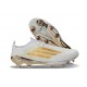 Zapatos de Fútbol adidas F50 + FG Blanco Dorada