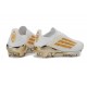Zapatos de Fútbol adidas F50 + FG Blanco Dorada