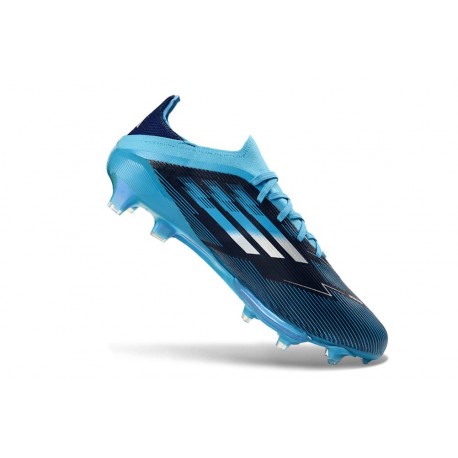 Zapatos de Fútbol adidas F50 + FG Negro Azul