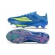Zapatos de Fútbol adidas F50 + FG Azul Amarillo