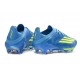 Zapatos de Fútbol adidas F50 + FG Azul Amarillo