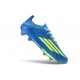 Zapatos de Fútbol adidas F50 + FG Azul Amarillo