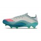 Zapatos de Fútbol adidas F50 + FG Messi Ftwr Blanco Rosa Lúcido Flash Agua