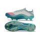 Zapatos de Fútbol adidas F50 + FG Messi Ftwr Blanco Rosa Lúcido Flash Agua