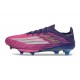 Zapatos de Fútbol adidas F50 + FG X LAMINE YAMAL Violeta Rosa Blanco
