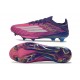 Zapatos de Fútbol adidas F50 + FG X LAMINE YAMAL Violeta Rosa Blanco
