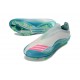 Zapatillas adidas F50 + Sin Cordones FG X Messi Ftwr Blanco Rosa Lúcido Flash Agua