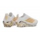 Zapatillas adidas F50 + Sin Cordones FG Blanco Dorado