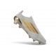 Zapatillas adidas F50 + Sin Cordones FG Blanco Dorado