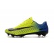 Nuevo Zapatillas de fútbol - Nike Mercurial Vapor XI FG Amarillo Negro Azul