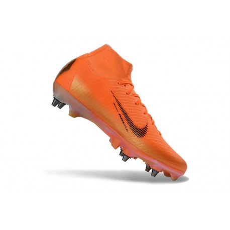 Botas Nike Mercurial Superfly 10 Elite SG Naranja Negro