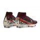 Botas Nike Mercurial Superfly 10 Elite SG Rojo Burdeos Estampado Leopardo