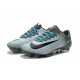 Nuevo Zapatillas de fútbol - Nike Mercurial Vapor XI FG Gris Negro Azul