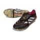 Botines Adidas Predator 26 Elite FT FG Negro Dorado Blanco